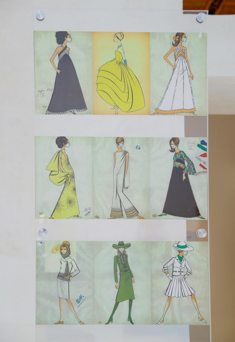 Pictures taken during the exibithion’s opening